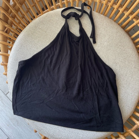 Forever 21 Tops - Forever 21 Ribbed Halter Top
